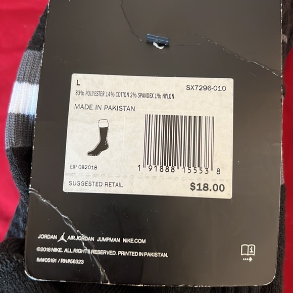 Jordan Socks 2 pairs - Picture 3 of 4
